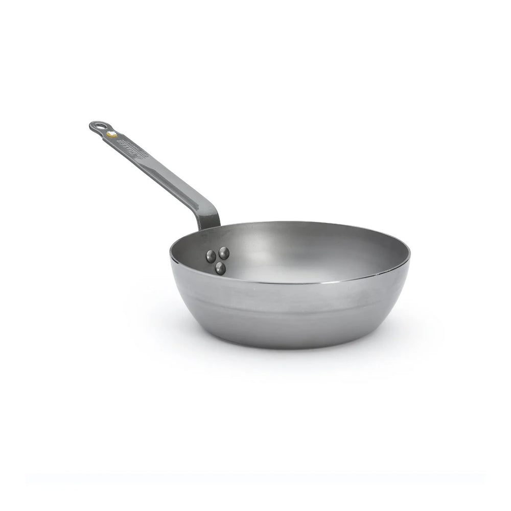 De Buyer Sartén para Saltear / Sauteuse Mineral B - ø 24 cm / 2.5 litros - sin revestimiento antiadherente