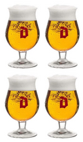 Vasos de cerveza Duvel 330 ml - 4 piezas