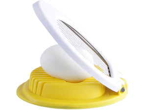Cortador de huevos Cookinglife Plástico amarillo