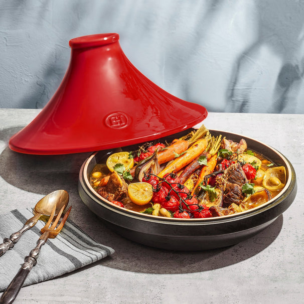 Emile Henry Tajine Delight - Grand Cru - Apta para inducción - ø 33.5 cm / 4 Litros