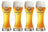 Vasos de cerveza Erdinger Weizen 500 ml - 4 piezas