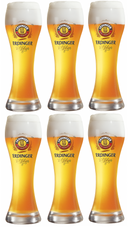Vasos de cerveza Erdinger Weizen - 500 ml - 6 piezas