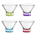 Copas para helado Bormioli Rocco Ypsilon de colores - 375 ml - 4 unidades