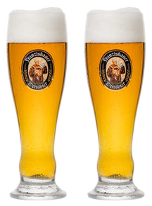 Vasos de cerveza Franziskaner Weizen - 500 ml - 2 unidades