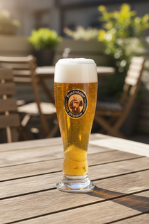 Vasos de cerveza Franziskaner Weizen 330 ml - 6 unidades