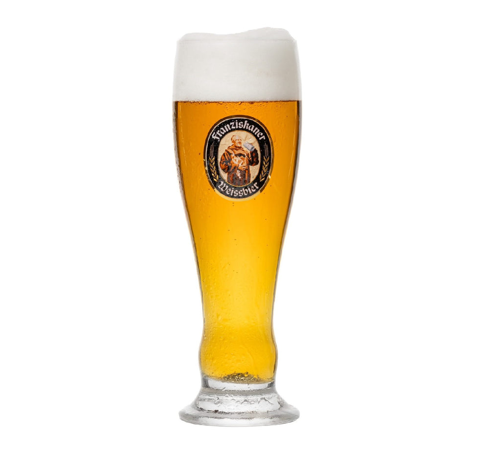 Vasos de cerveza Franziskaner Weizen - 500 ml - 2 unidades