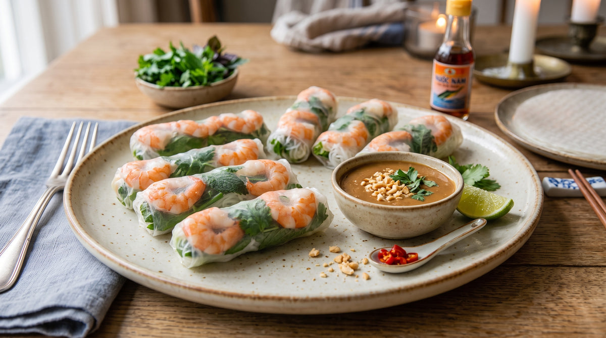 Frescos, ligeros y llenos de sabor de Vietnam