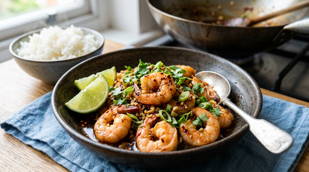 Listo para la mesa en 15 minutos, lleno de sabor.
