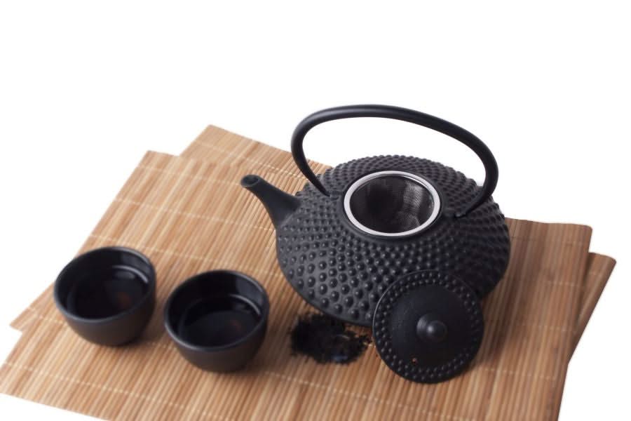 Tetera Cookinglife - Hierro fundido - Negro - 1 litro