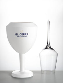 Set enfriador y soporte para copa de vino GLICERRR + copa