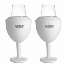 Set enfriador y soporte para copas de vino GLICERRR + copa - 2 unidades