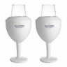 Set enfriador y soporte para copas de vino GLICERRR + copa - 2 unidades