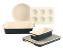 GreenPan Set de repostería Padova Reserve Oxford Blue 6 piezas - revestimiento antiadherente cerámico