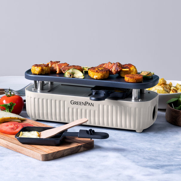 GreenPan Raclette Silhouette Connect Cream White - conectable - revestimiento antiadherente cerámico
