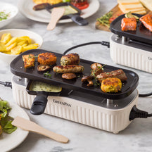 GreenPan Gourmetstel Silhouette Connect Gourmet Cream White - koppelbaar - sfeerbeeld 2