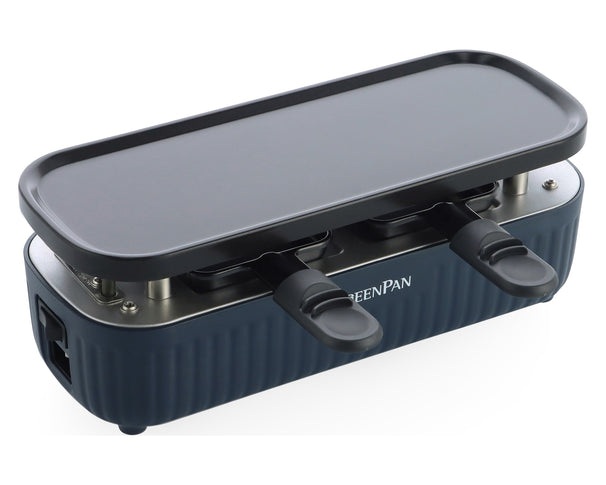 GreenPan Raclette Silhouette Connect Oxford Blue - conectable - revestimiento antiadherente cerámico