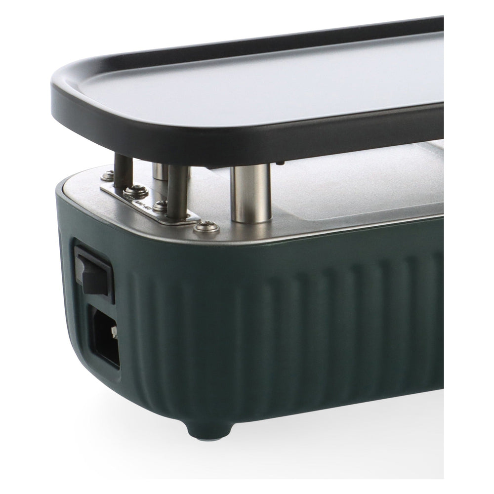 GreenPan Gourmetstel Silhouette Connect Gourmet Pine Green - koppelbaar - zijaanzicht