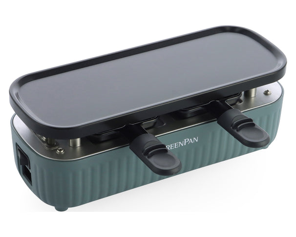 GreenPan Raclette Silhouette Connect Smokey Blue - conectable - revestimiento antiadherente cerámico