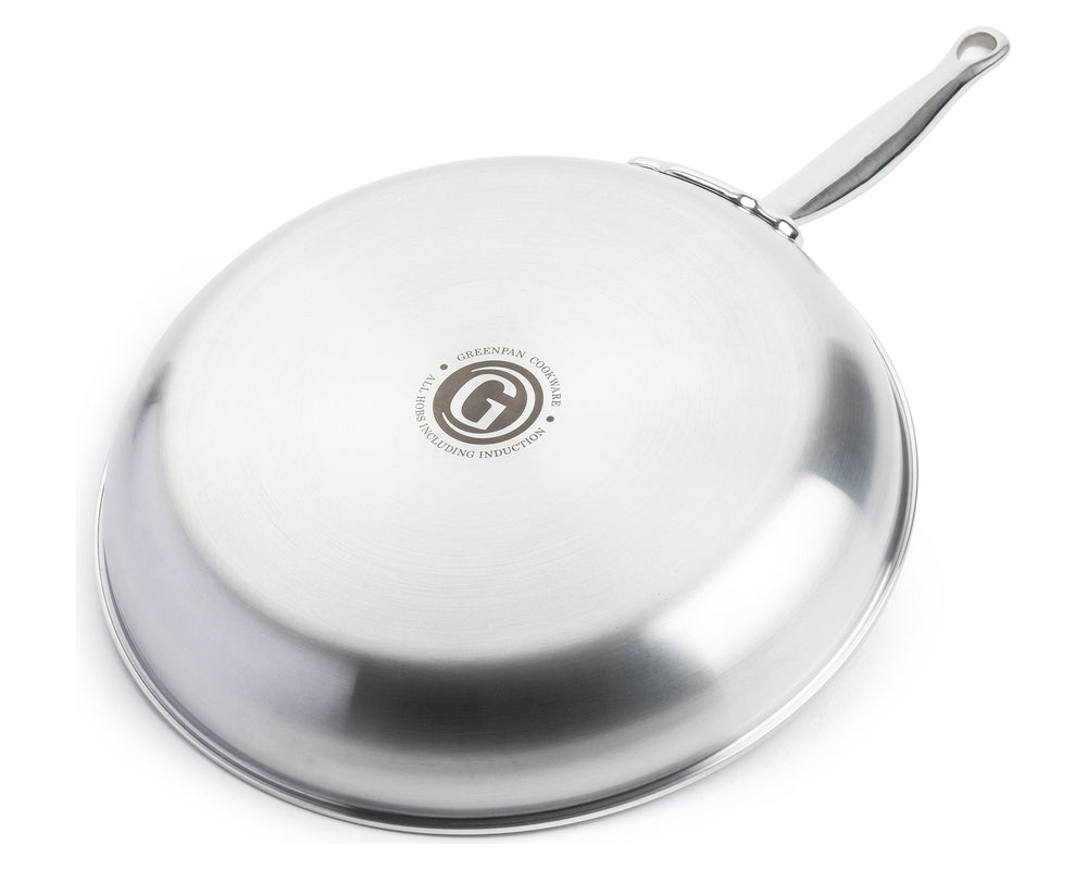 GreenPan Koekenpan Premiere RVS ø 28 cm - onderaanzicht