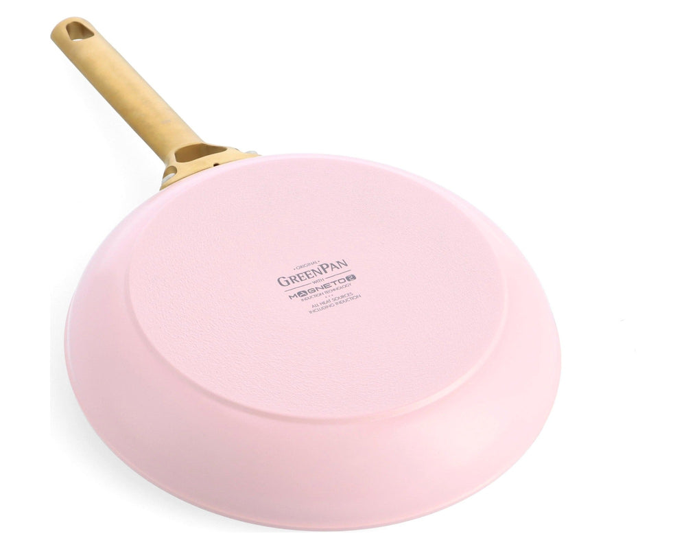 GreenPan Koekenpannenset Padova Reserve Blush Pink ø 20 & 26 cm - onderaanzicht