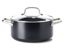 GreenPan Olla Copenhagen Negra ø 24 cm / 5,2 litros - revestimiento antiadherente cerámico