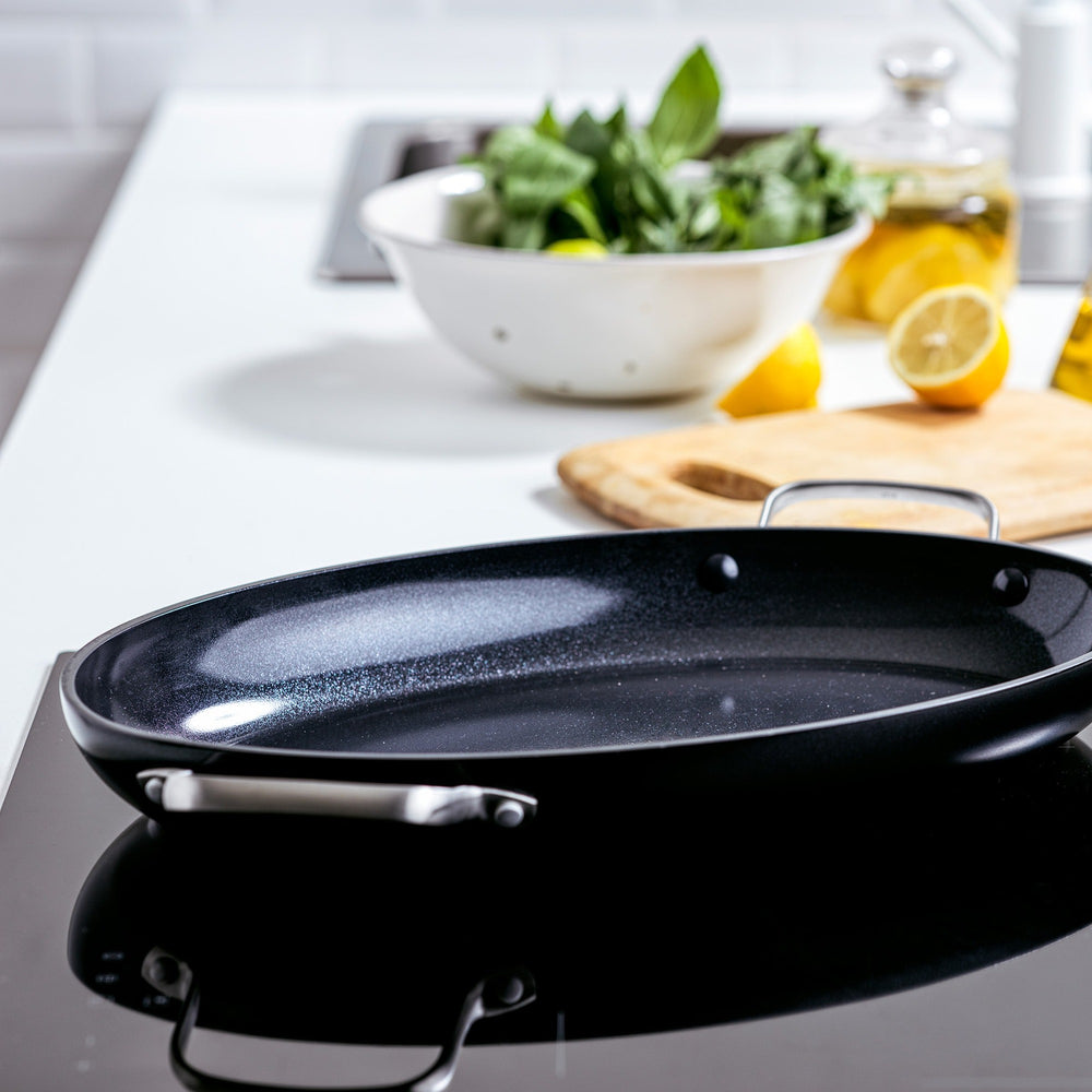 GreenPan Vispan Ovaal Copenhagen 40 cm - sfeerbeeld 1