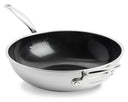 GreenPan Wok Premiere Acero Inoxidable ø 30 cm / 4,7 litros - revestimiento antiadherente cerámico