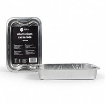 Bandejas de aluminio para barbacoa Cookinglife Grill / Bandeja para parrilla BBQ - 30 x 20 cm - 9 unidades
