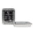 Cookinglife Grill Bandejas de Aluminio para BBQ / Bandeja para Parrilla BBQ - 23 x 18 cm - 18 unidades