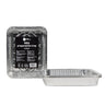 Cookinglife Grill Bandejas de Aluminio para BBQ / Bandeja para Parrilla BBQ - 23 x 18 cm - 18 unidades