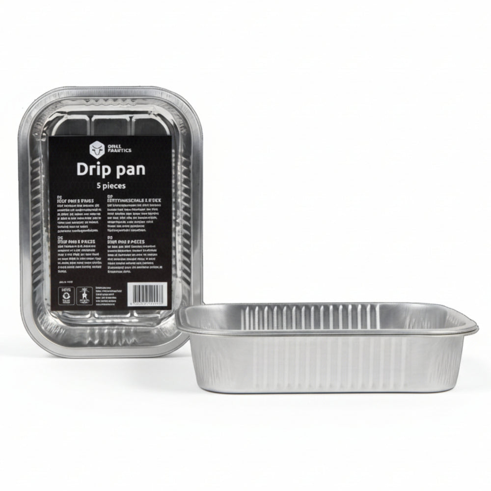 Cookinglife Grill Bandejas de Aluminio para BBQ / Bandeja para Parrilla BBQ - 22 x 15 cm - 15 unidades
