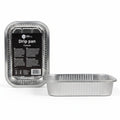 Cookinglife Grill Bandejas de Aluminio para BBQ / Bandeja para Parrilla BBQ - 22 x 15 cm - 15 unidades