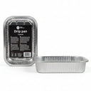 Cookinglife Grill Bandejas de Aluminio para BBQ / Bandeja para Parrilla BBQ - 22 x 15 cm - 15 unidades