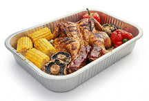 Cookinglife Grill Bandejas de Aluminio para BBQ / Bandeja para Parrilla BBQ - 22 x 15 cm - 15 unidades