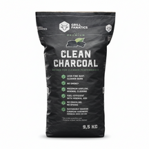 Cookinglife Grill Carbón / Carbón vegetal Clean - 9.5 Kg - Sin humo