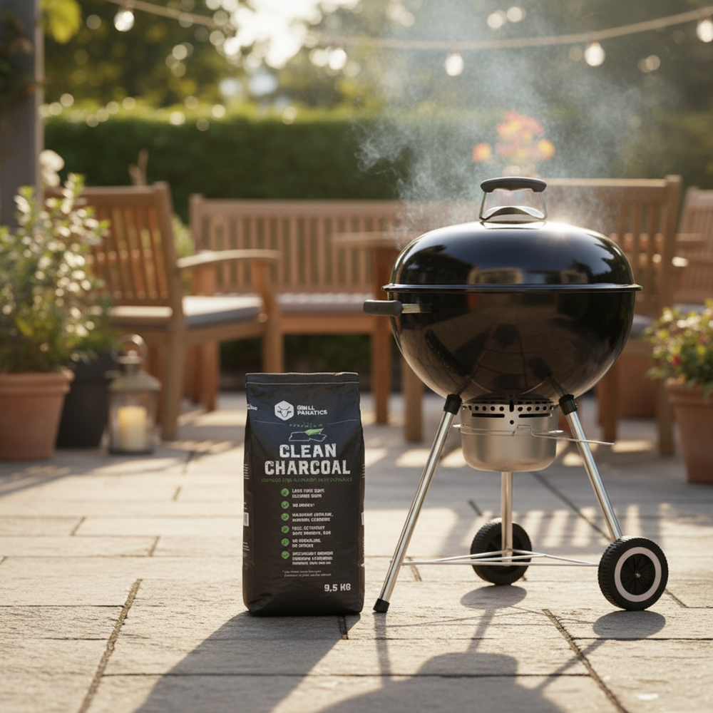 Cookinglife Grill Carbón / Carbón vegetal Clean - 9.5 Kg - Sin humo