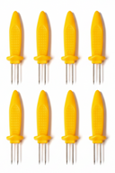 Cookinglife Grill Soportes para Mazorcas / Pinchos para Maíz - Acero Inoxidable - 8 unidades