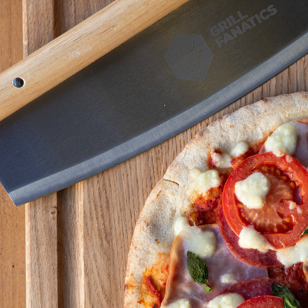 Cookinglife Grill Cortador de pizza / Cuchillo para pizza - 35 cm