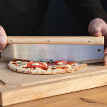 Cookinglife Grill Cortador de pizza / Cuchillo para pizza - 35 cm
