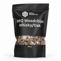 Cookinglife Grill Virutas de Madera para Ahumar / Chips - Whisky / Roble - 500 gramos