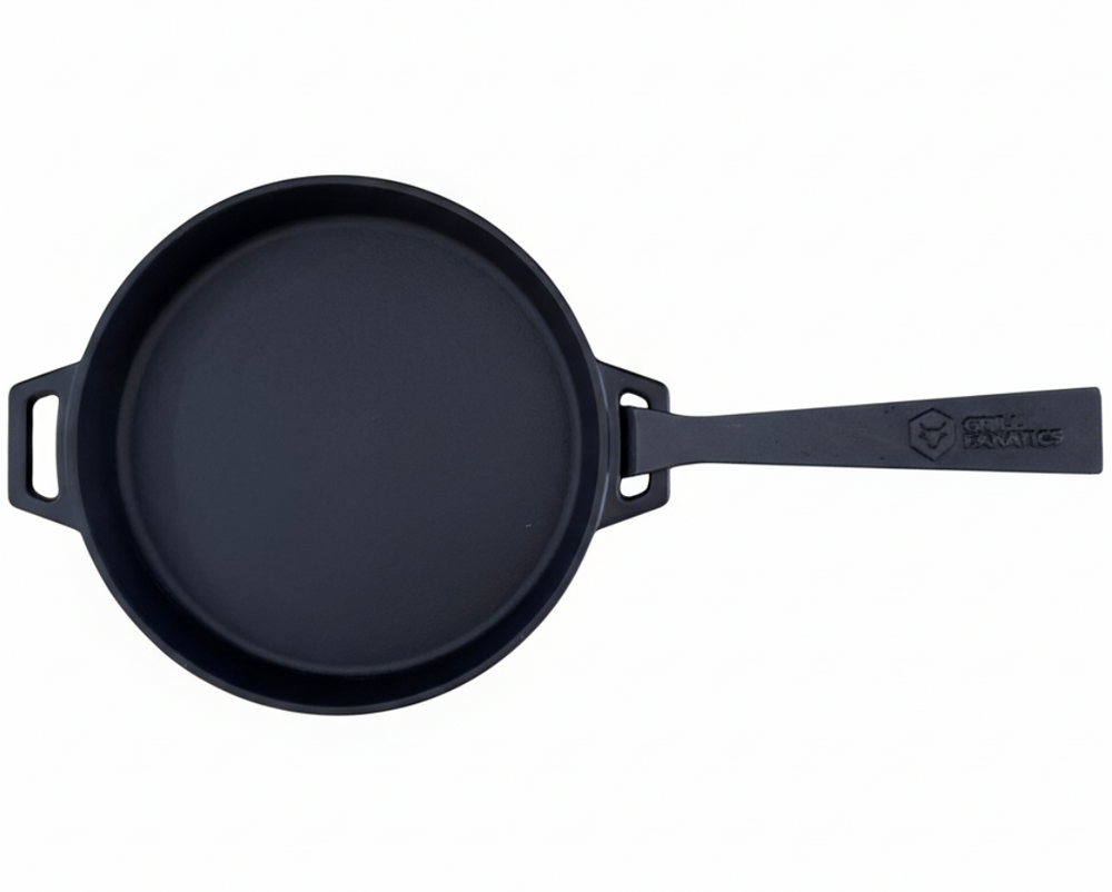Cookinglife Grill Sartén / Skillet de Hierro Fundido ø 25 cm - Mango Desmontable
