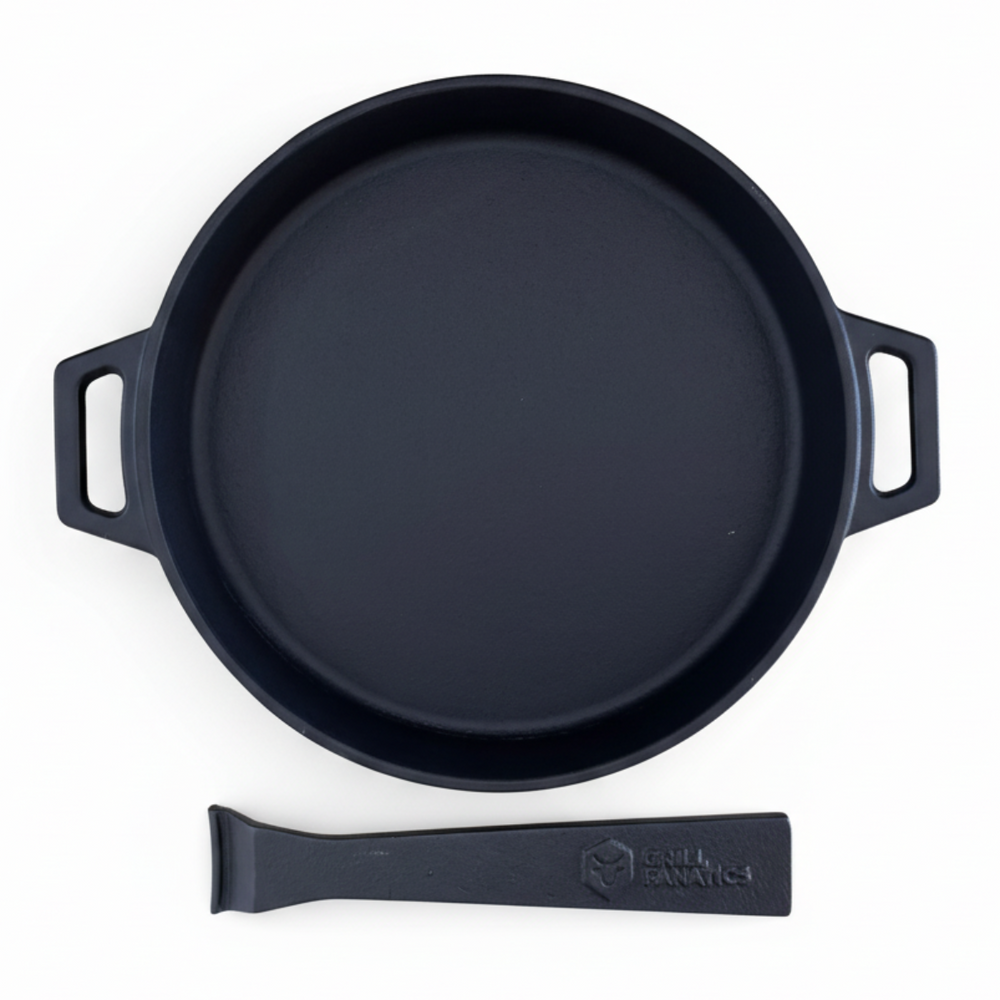 Cookinglife Grill Sartén / Skillet de Hierro Fundido ø 25 cm - Mango Desmontable