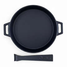 Cookinglife Grill Sartén / Skillet de Hierro Fundido ø 25 cm - Mango Desmontable