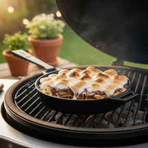 Cookinglife Grill Sartén / Skillet de Hierro Fundido ø 25 cm - Mango Desmontable