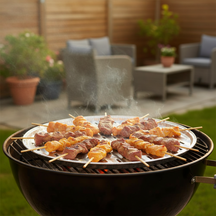 Cookinglife Grill Bandeja para Parrilla BBQ / Bandeja para Parrilla BBQ ø 34 cm - 15 unidades