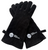 Cookinglife Grill Guantes para BBQ / Guantes de horno de cuero negro 500 °C - 2 unidades