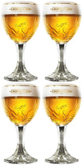 Grimbergen Vasos de cerveza 330 ml - 4 unidades