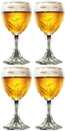 Grimbergen Vasos de cerveza 330 ml - 4 unidades