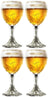 Grimbergen Vasos de cerveza 330 ml - 4 unidades