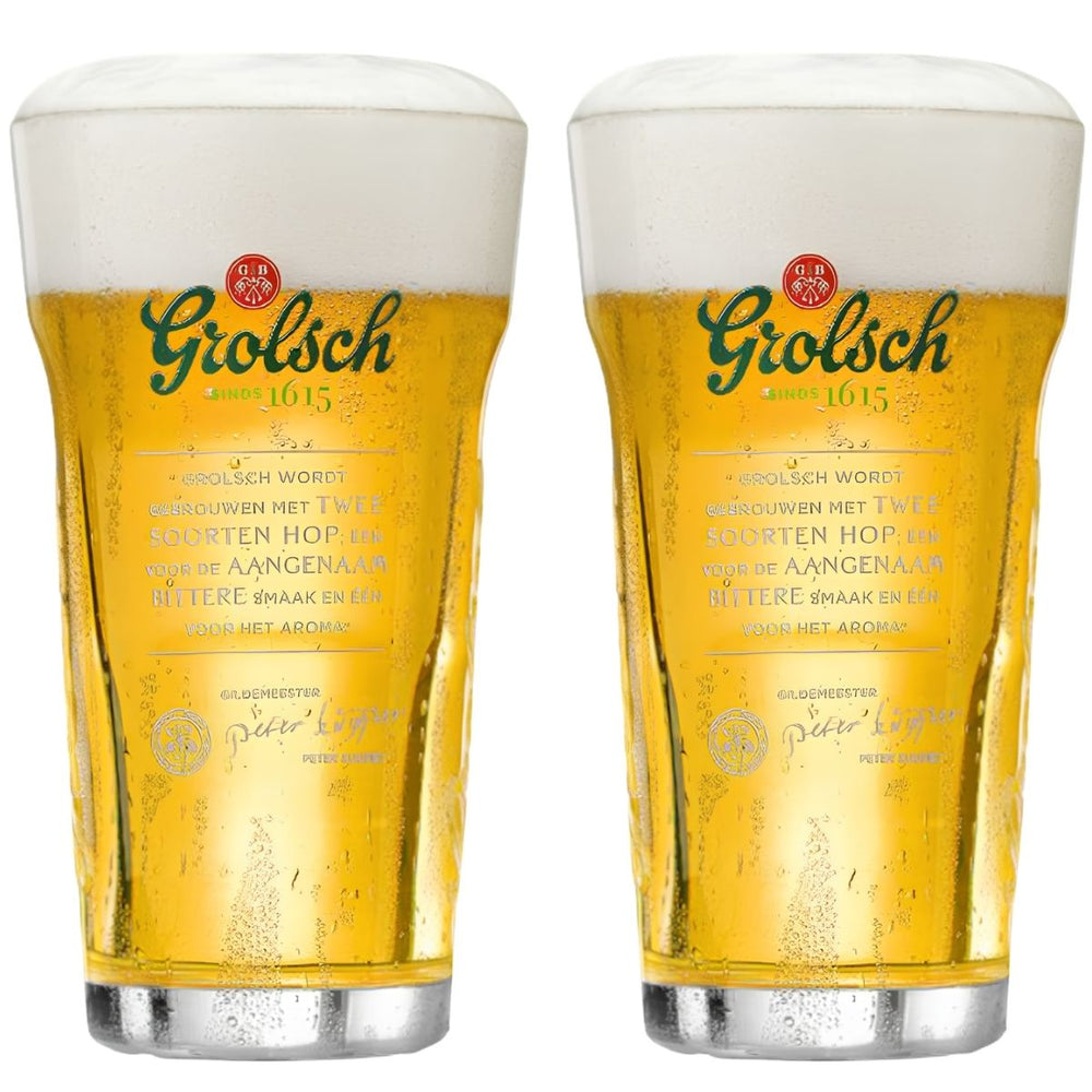 Grolsch vaso de cerveza Craft - 250 ml - 2 piezas